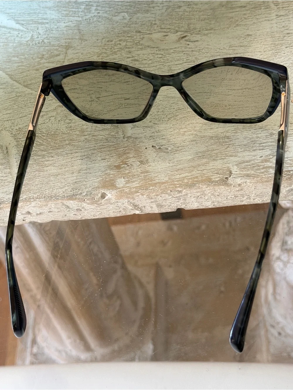 rag & bone Greenish Blue Authentic Glasses